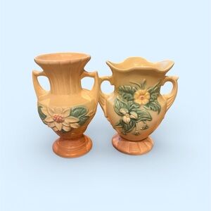 2 Piece VINTAGE HULL ART POTTERY